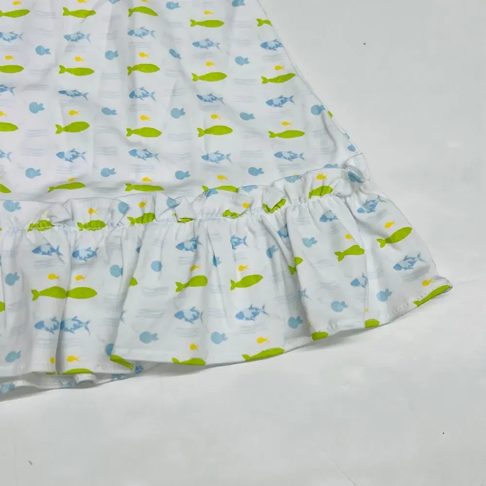 NWT TPP 24M Fish Ruffle Dress